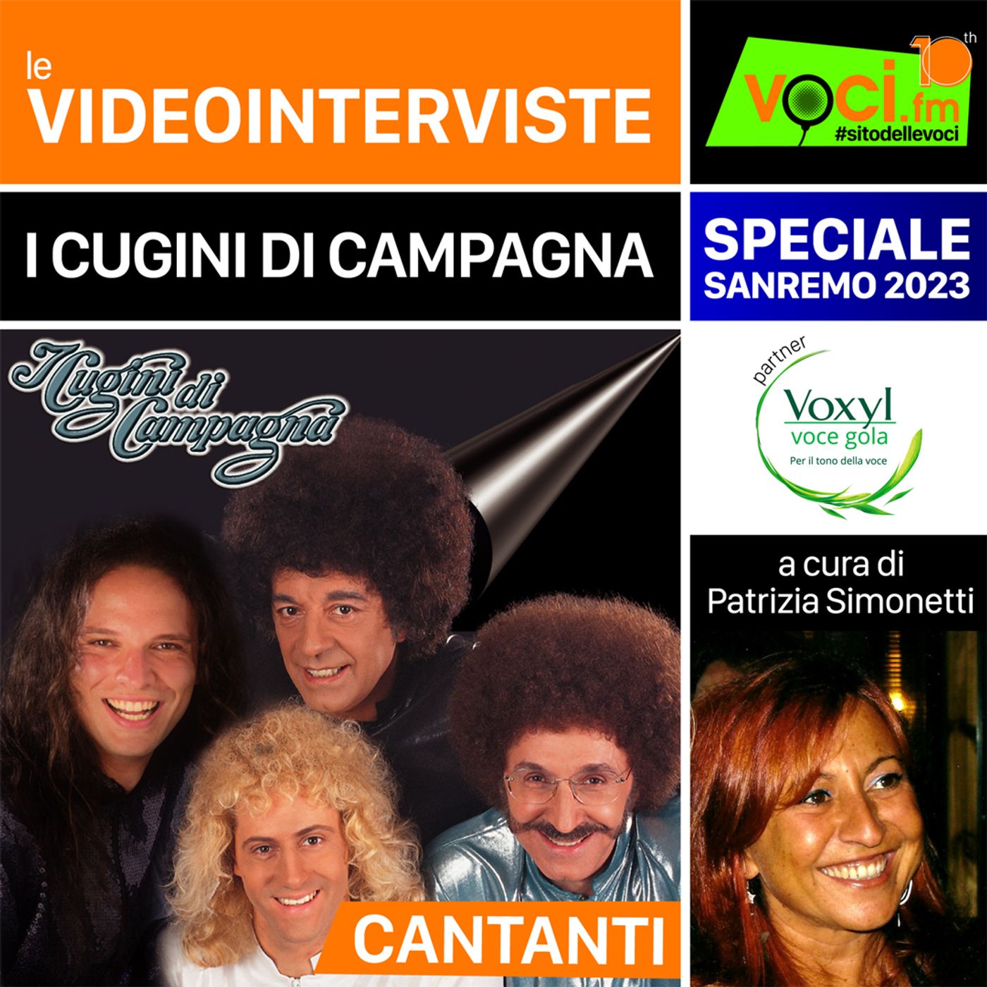SPECIALE SANREMO 2023: I CUGINI DI CAMPAGNA su VOCI.fm - clicca play e ascolta l'intervista episode artwork