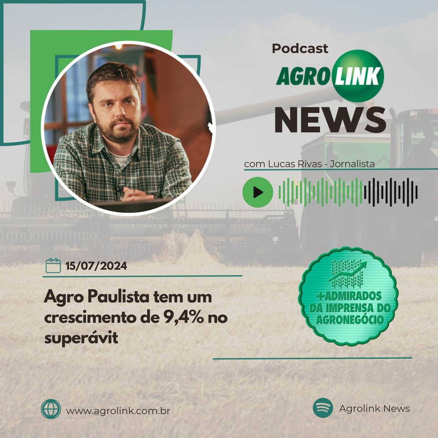 ES: Contratações de crédito rural cresce três vezes mais do que no país episode artwork