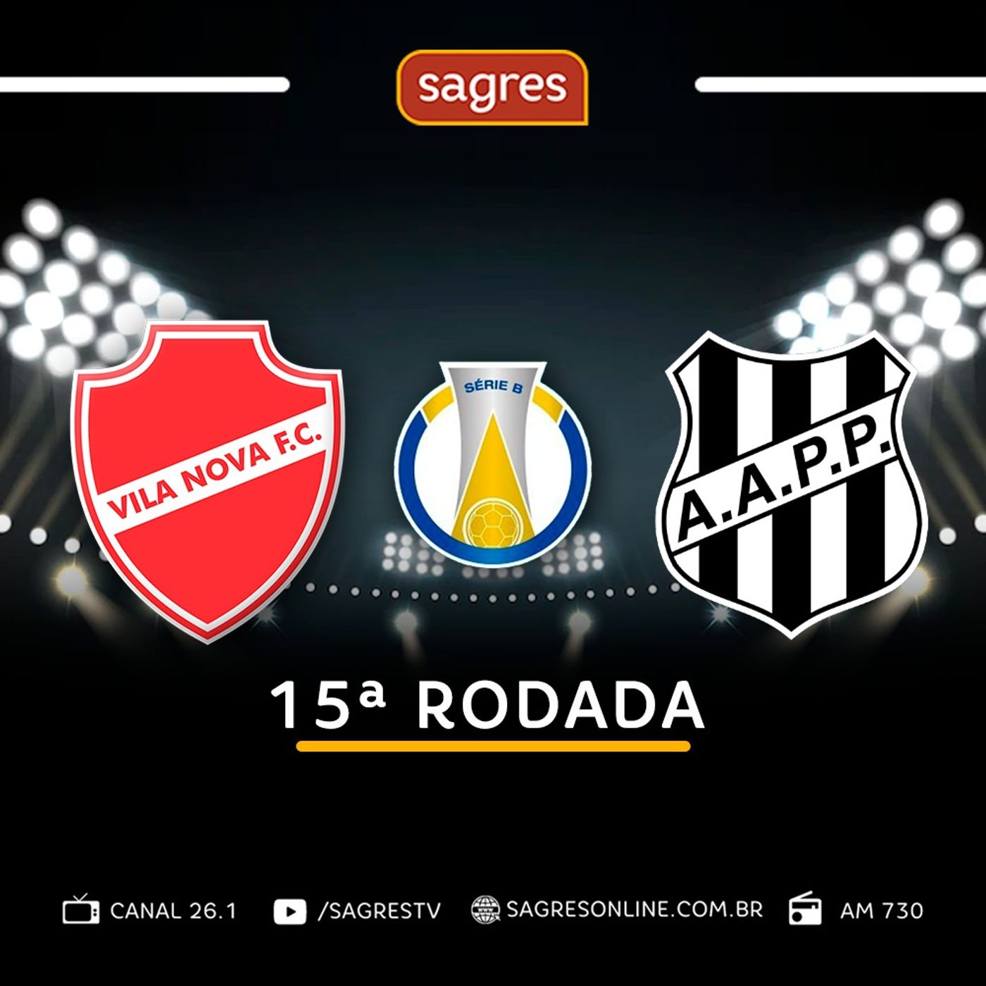 Série B 2022 #15 - Vila Nova 0x1 Ponte Preta, com Edmilson Almeida episode artwork