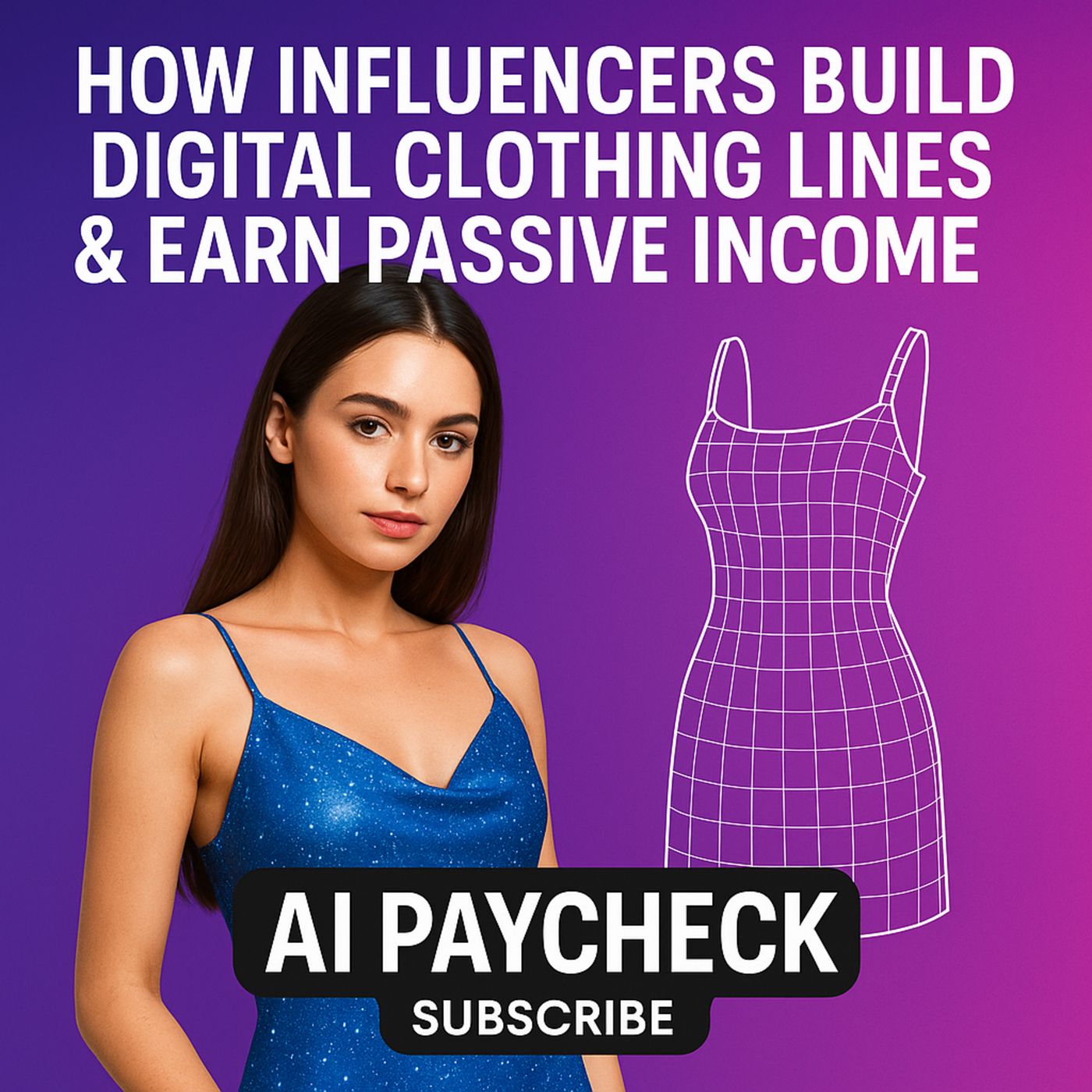 AI Virtual Fashion Side Hustle 👗 How Influencers Build Digital Clothing Lines & Earn Passive Income