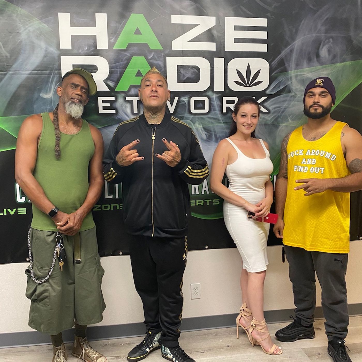 Haze Radio Spotlight with Andrew Pitsicalis | Roland Banks From Crazy Town & Norwood Fisher from Fishbone & Friends episode artwork