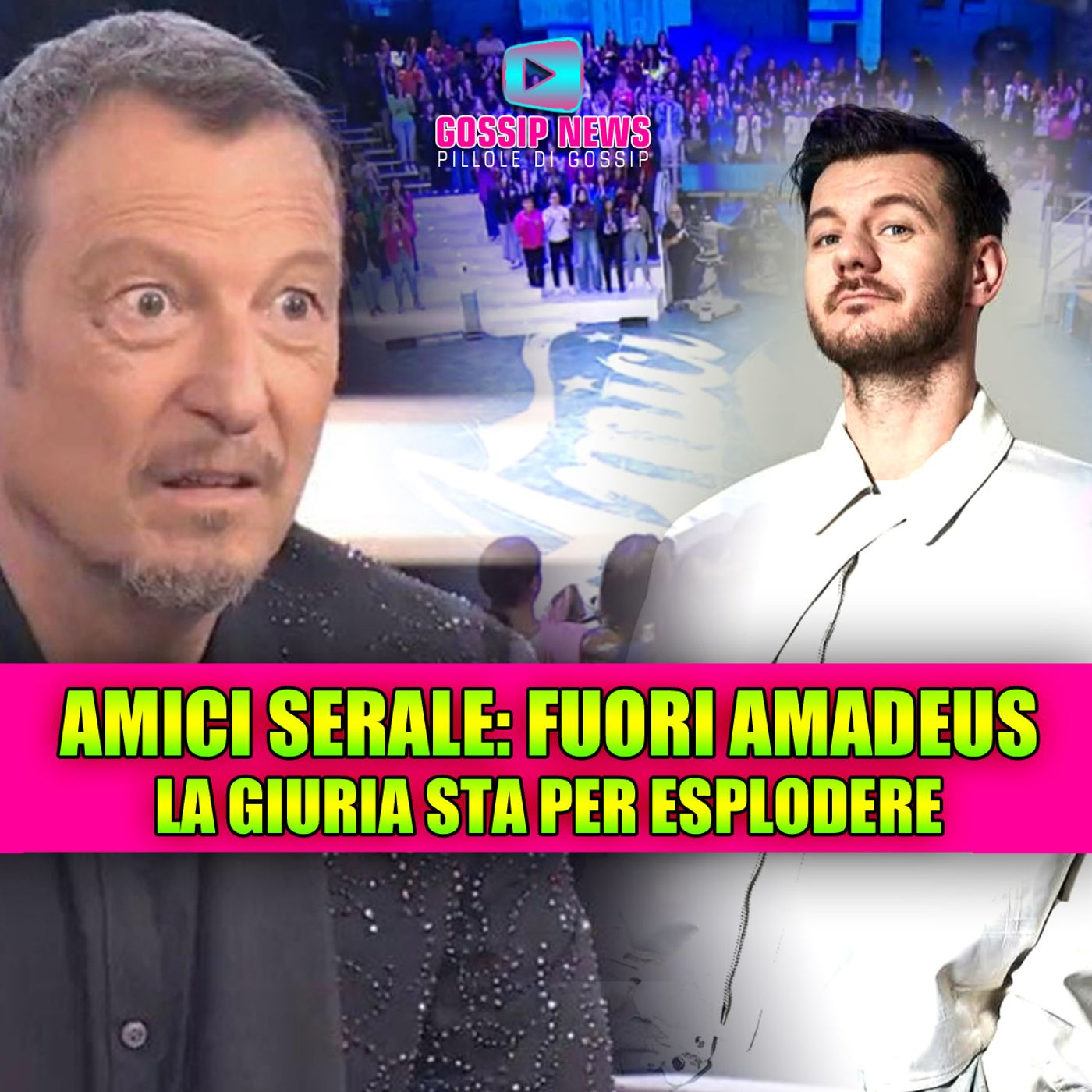 Amici Serale: Amadeus fatto fuori! La giuria sta per esplodere