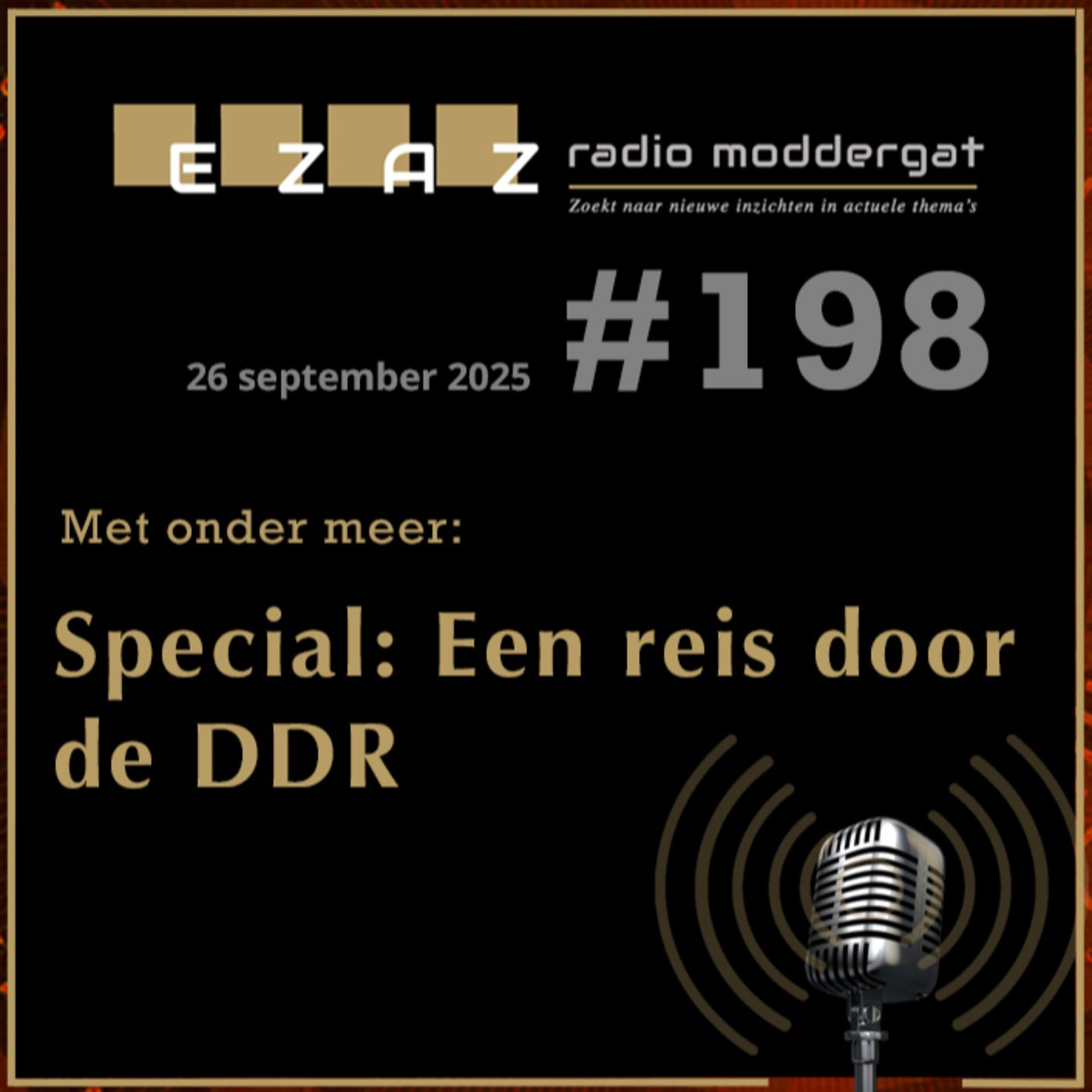 Radio Moddergat #198 - 2025-09-26 episode artwork