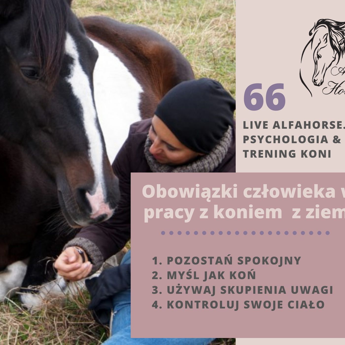 Live 66: Obowiązki człowieka w pracy z koniem z ziemi episode artwork