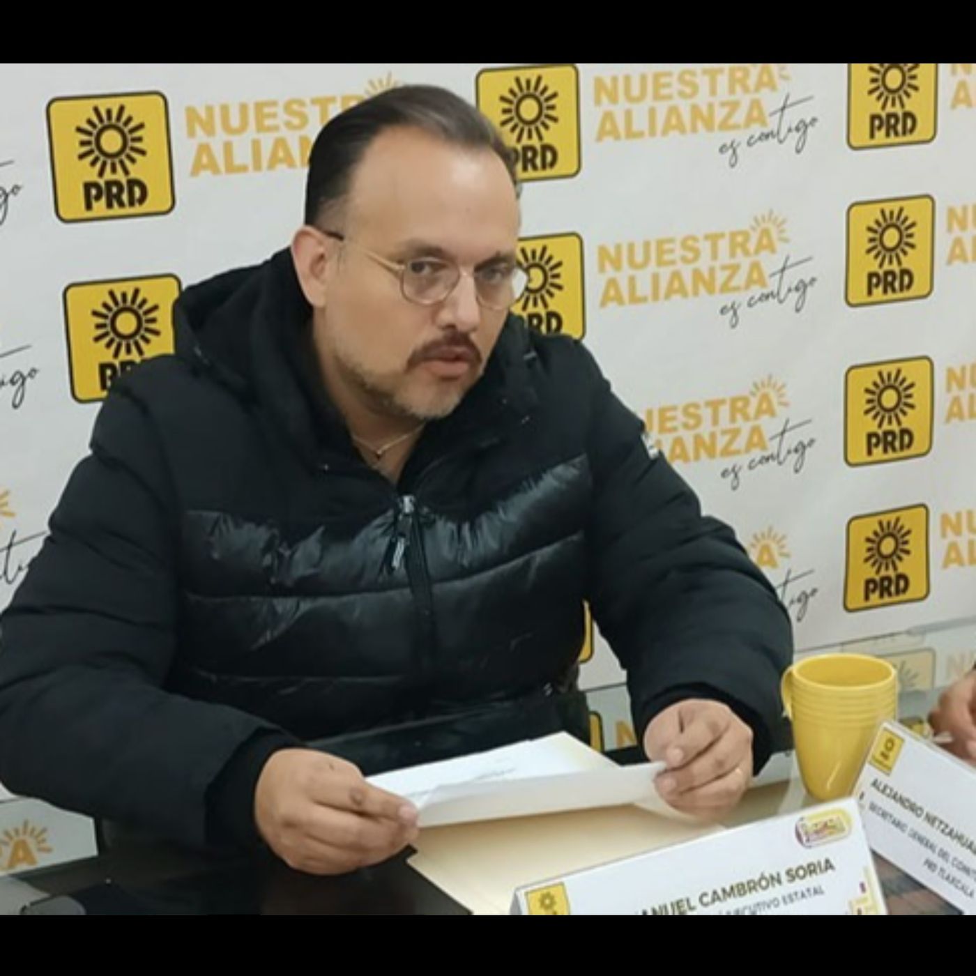 UN GOBIERNO SEGURO DE SÍ MISMO ESCUCHA Y NO DESACALIFICA, DICE EL LÍDER DEL PRD TLAXCALA 🗳️🔥📢