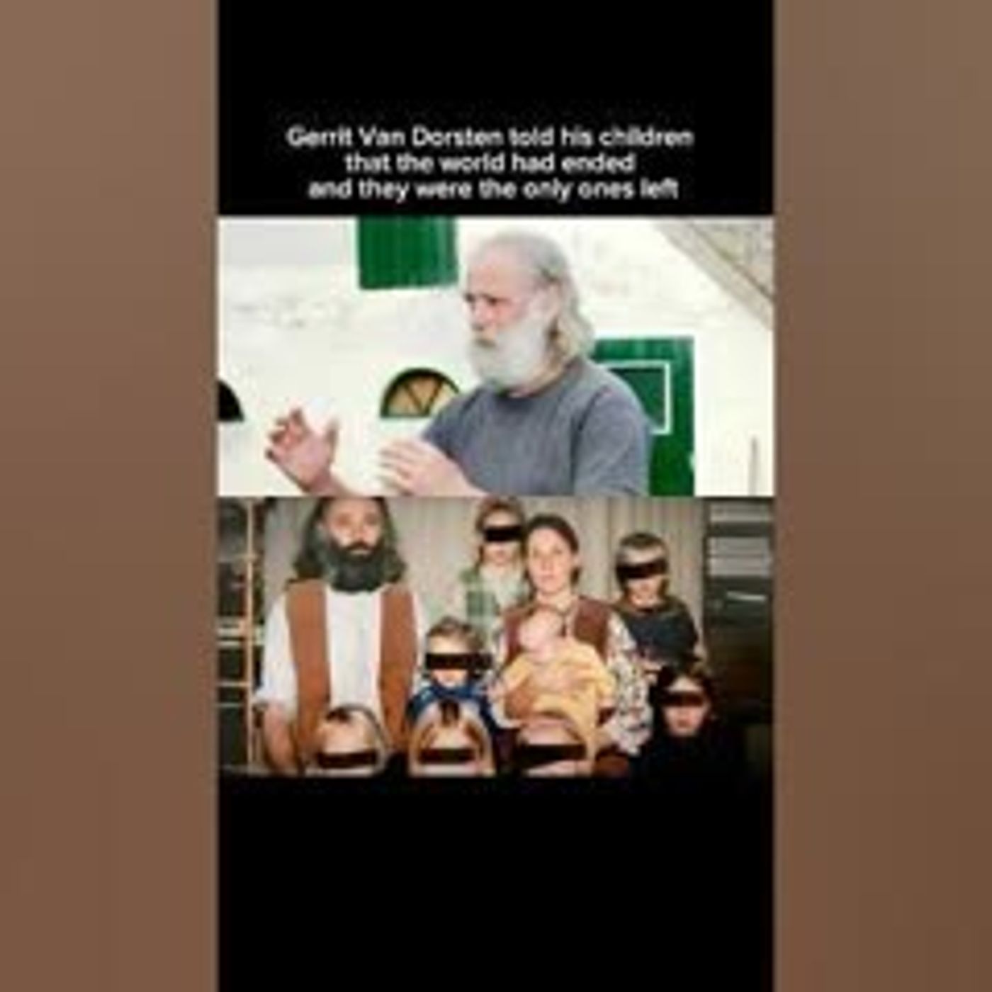 He convinced his family the world had ended…