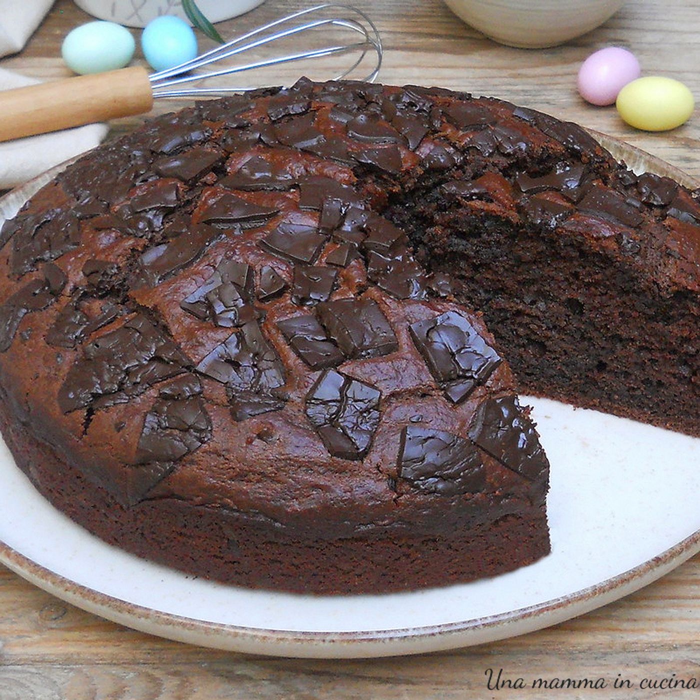 Torta al cioccolato con uova di Pasqua episode artwork