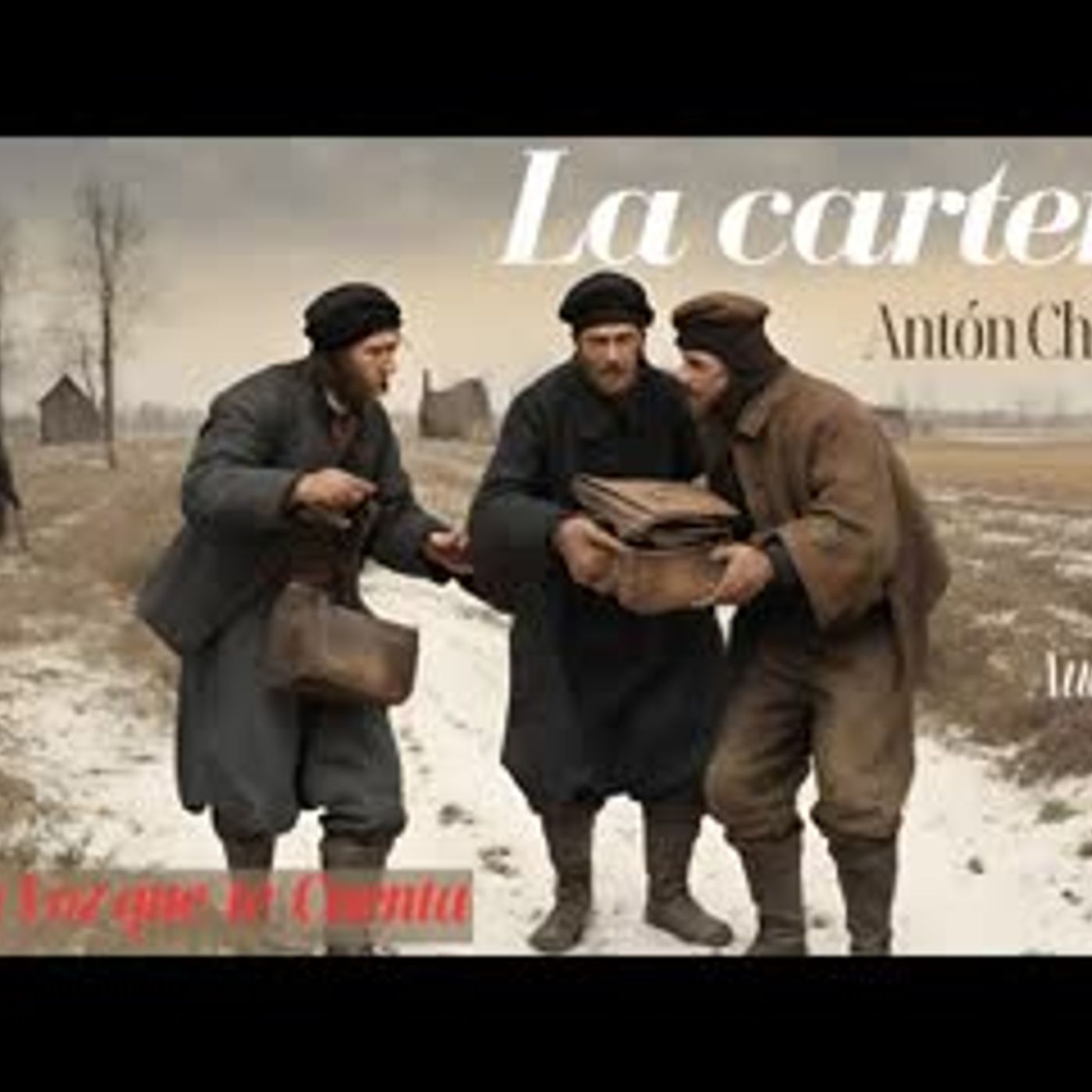 La Cartera, un cuento de Antón Chéjov. Audiolibro voz humana.