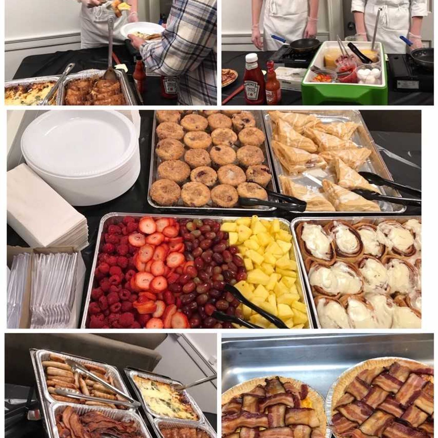 Ron Matter and our annual PENTA Career breakfast visit with Chef Jim Rhegness and his students