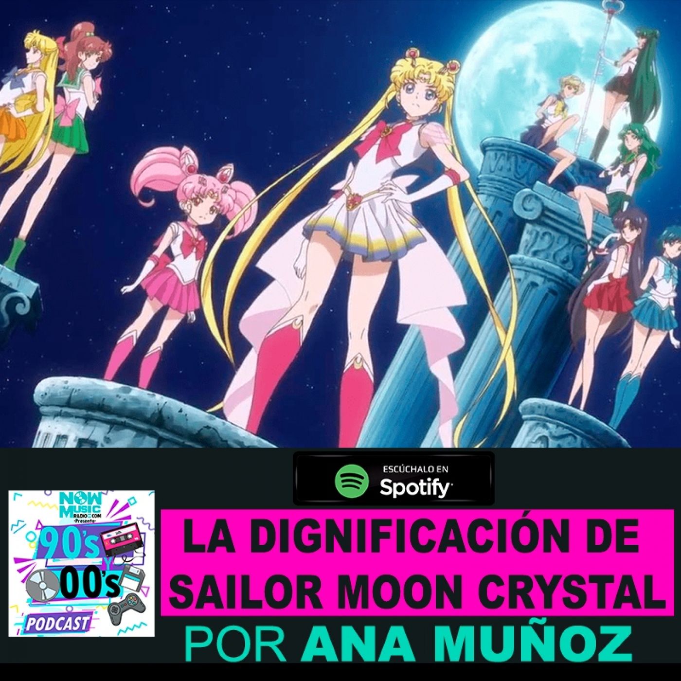 La dignificación de Sailoor Moon Crystal episode artwork