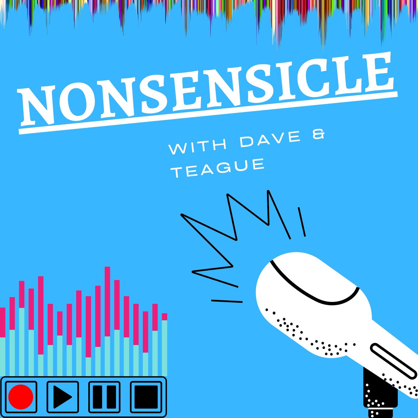 Nonsensical podcast artwork