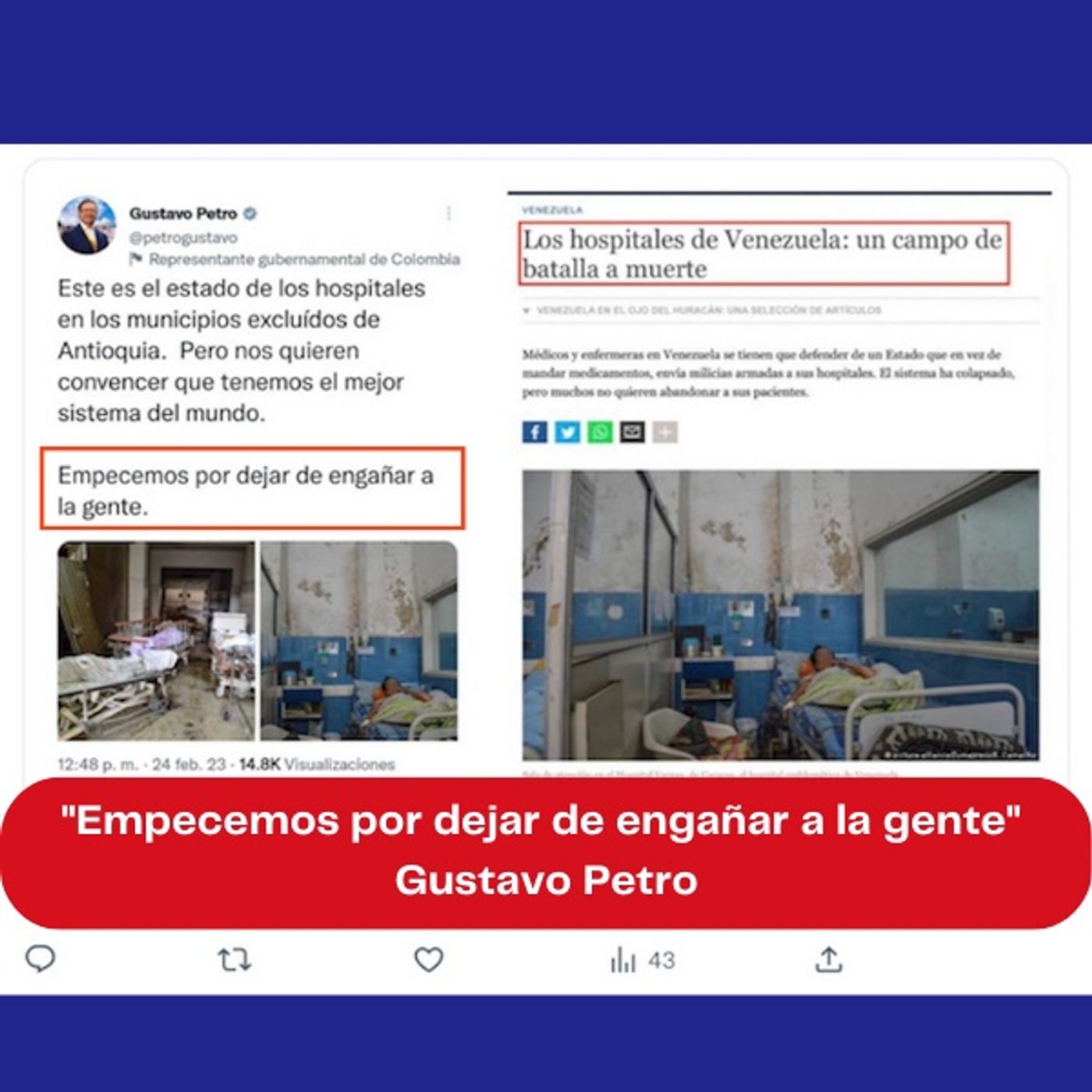 “Empecemos por dejar de engañar a la gente”, de Gustavo Petro para @PetroGustavo episode artwork