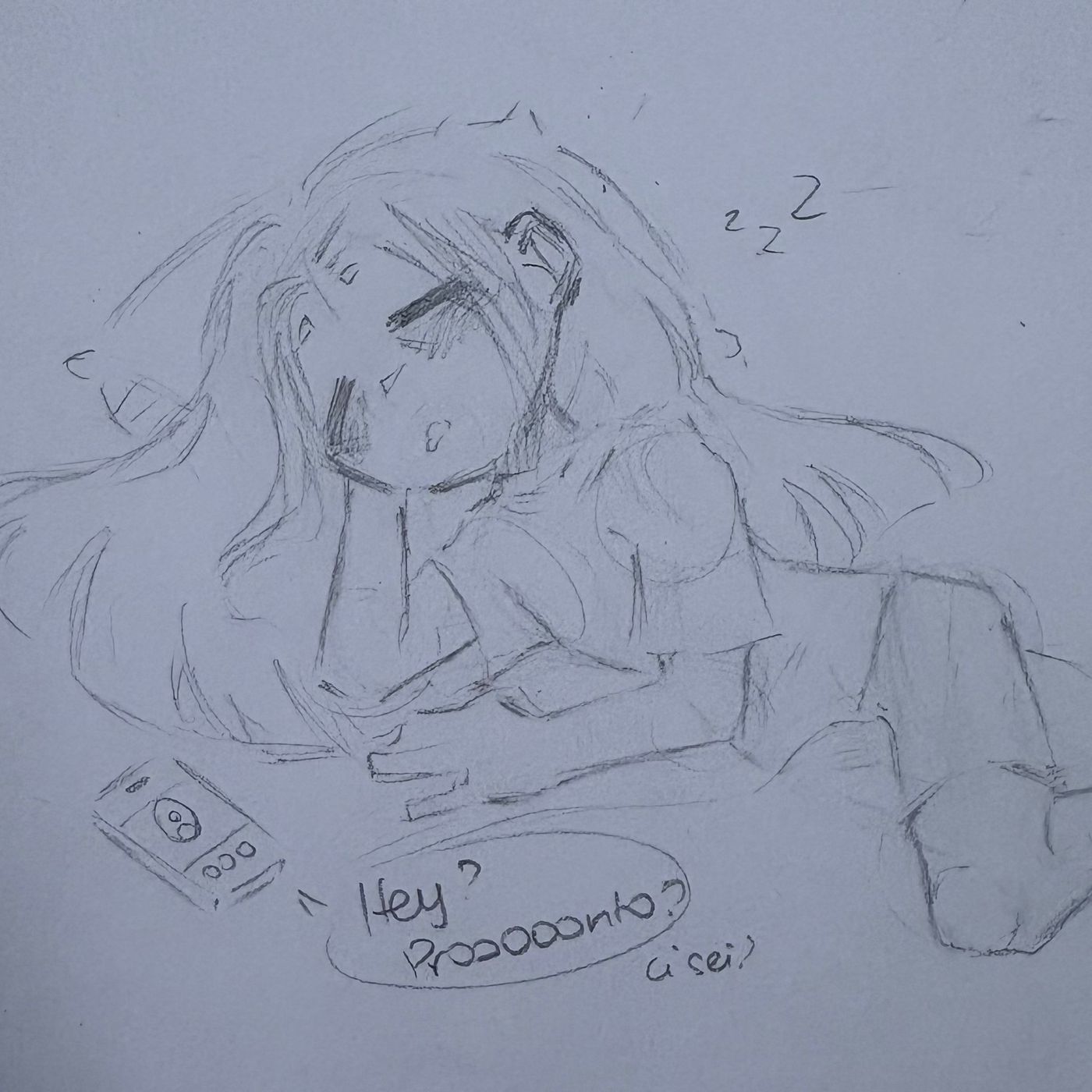 #Inviati Canto ma non mi addormento!