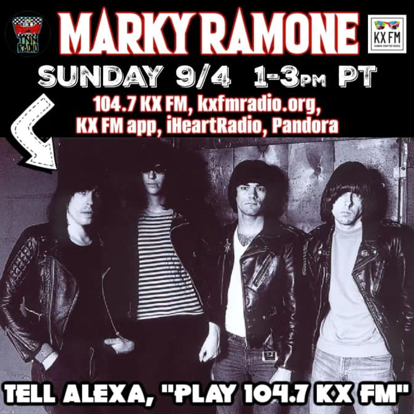 TNN RADIO - September 4, 2022 show with Marky Ramone