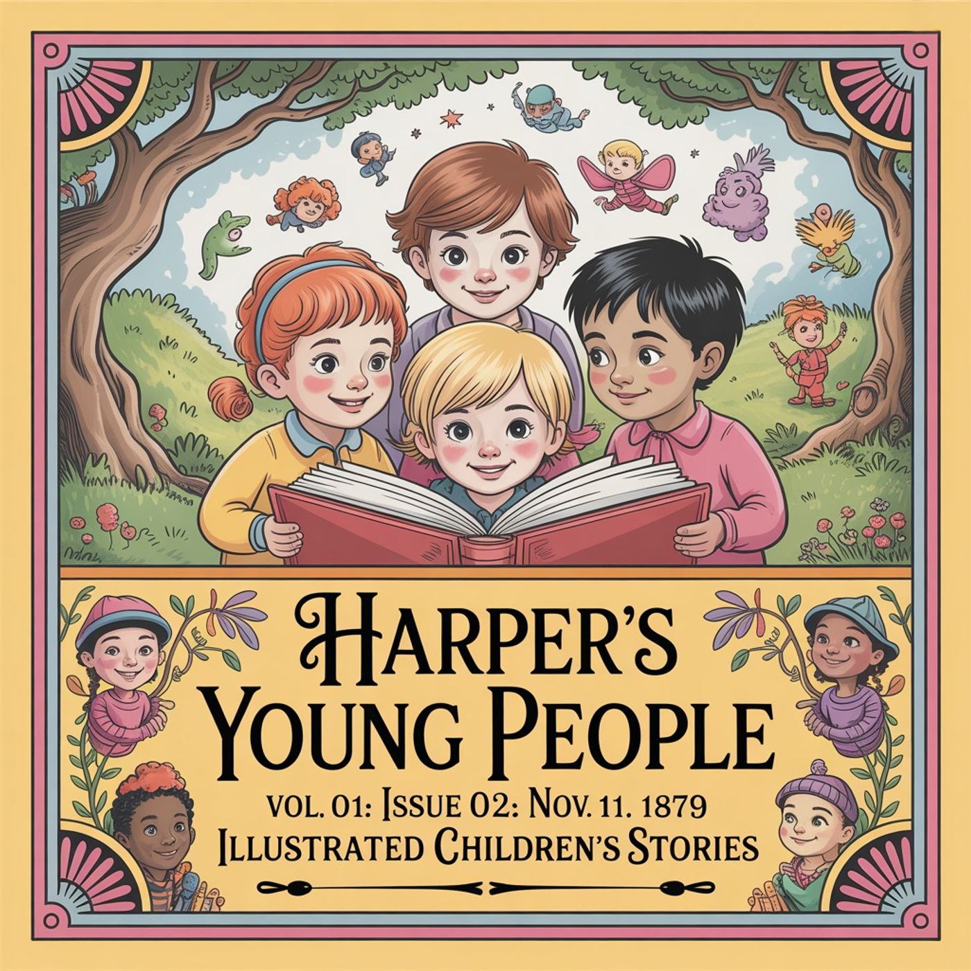 Harper's Young People : Vol. 01: Issue 02: Nov. 11: 1879 : Illustrated Children's Stories