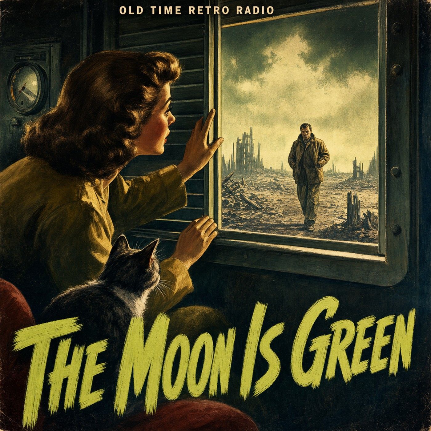 X Minus One - "The Moon Is Green" (Old Time Radio, 1957) episode artwork