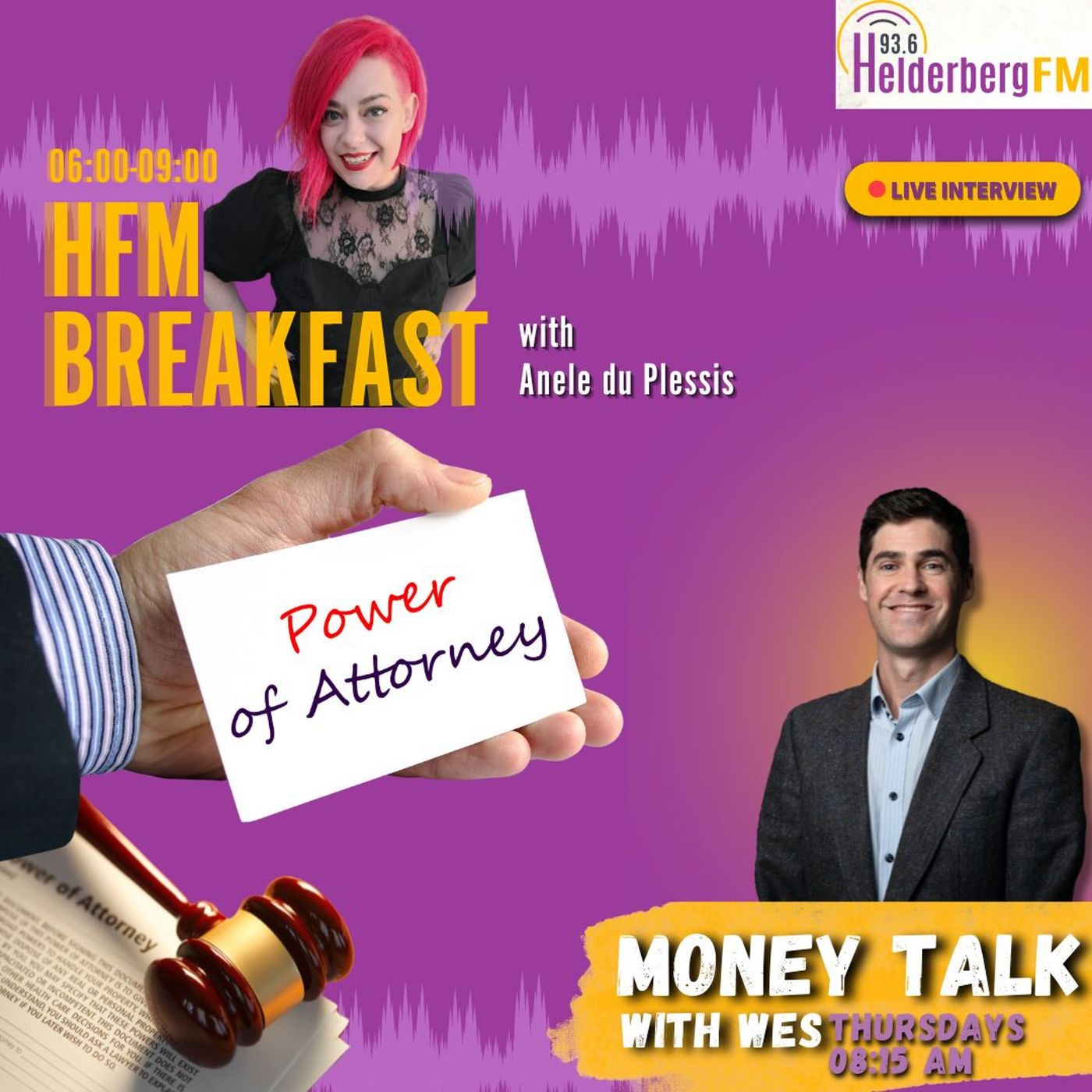 Money Talk With Wes On #HFMBreakfast - 9 May 2024 episode artwork
