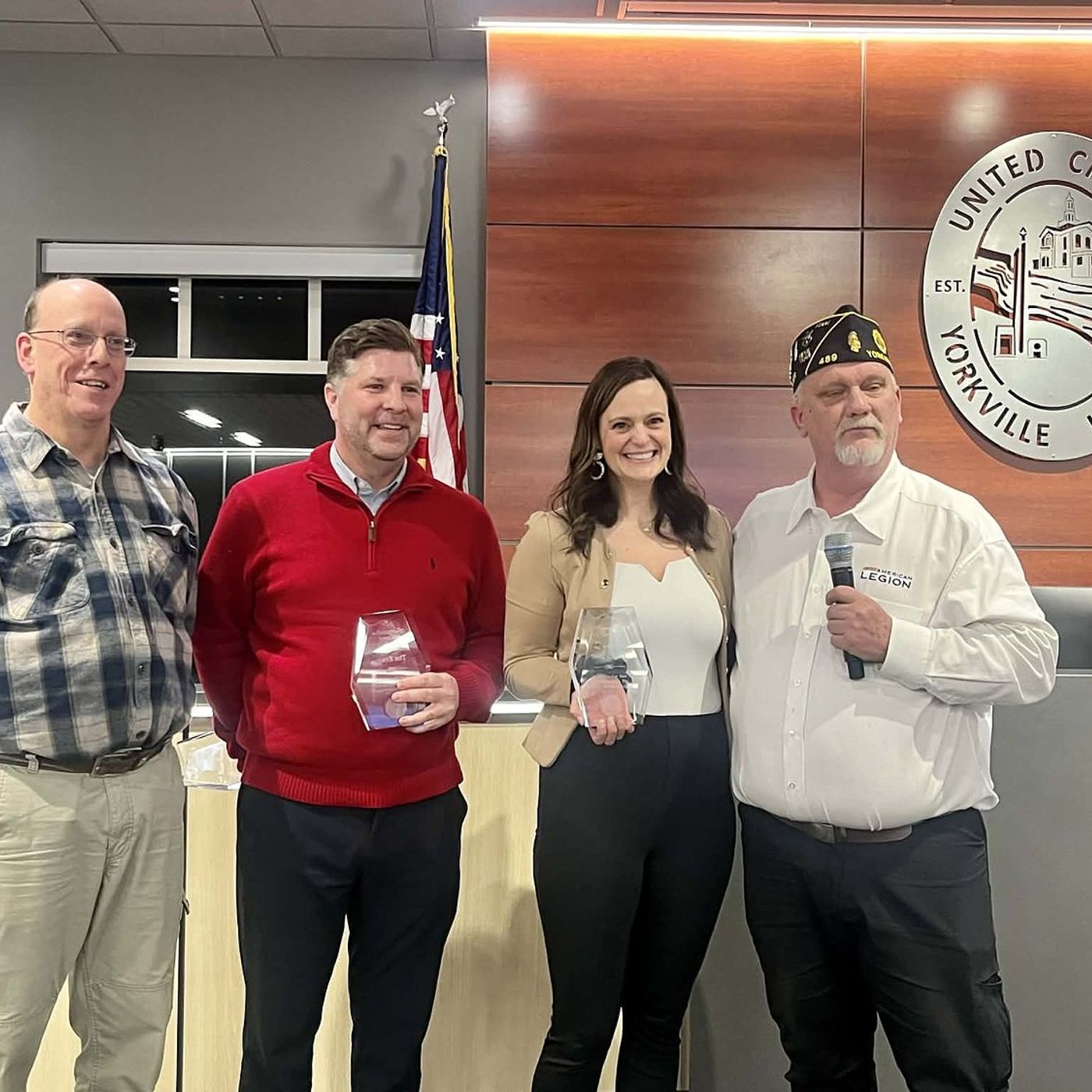 Yorkville American Legion and the Knights of Columbus honored by the city episode artwork