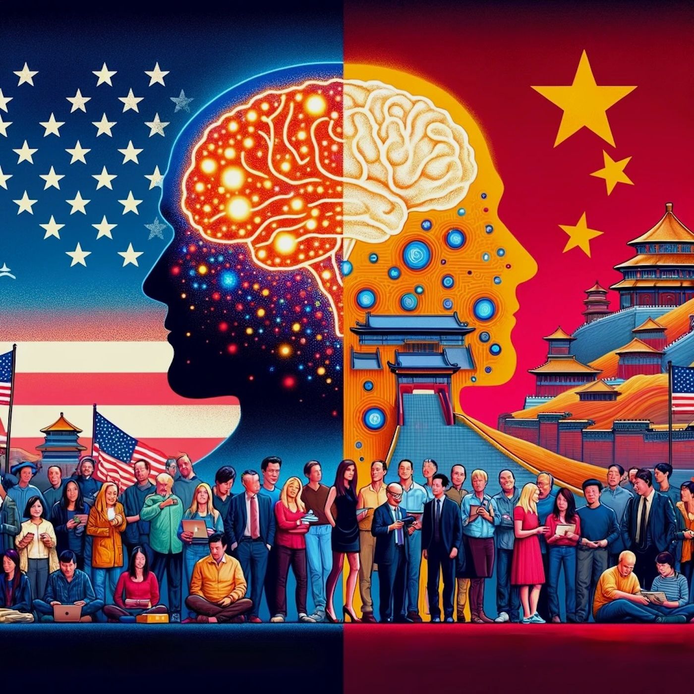 "Did you know there are more people with genius IQs living in China than there are people of any kind living in the United States?" episode artwork