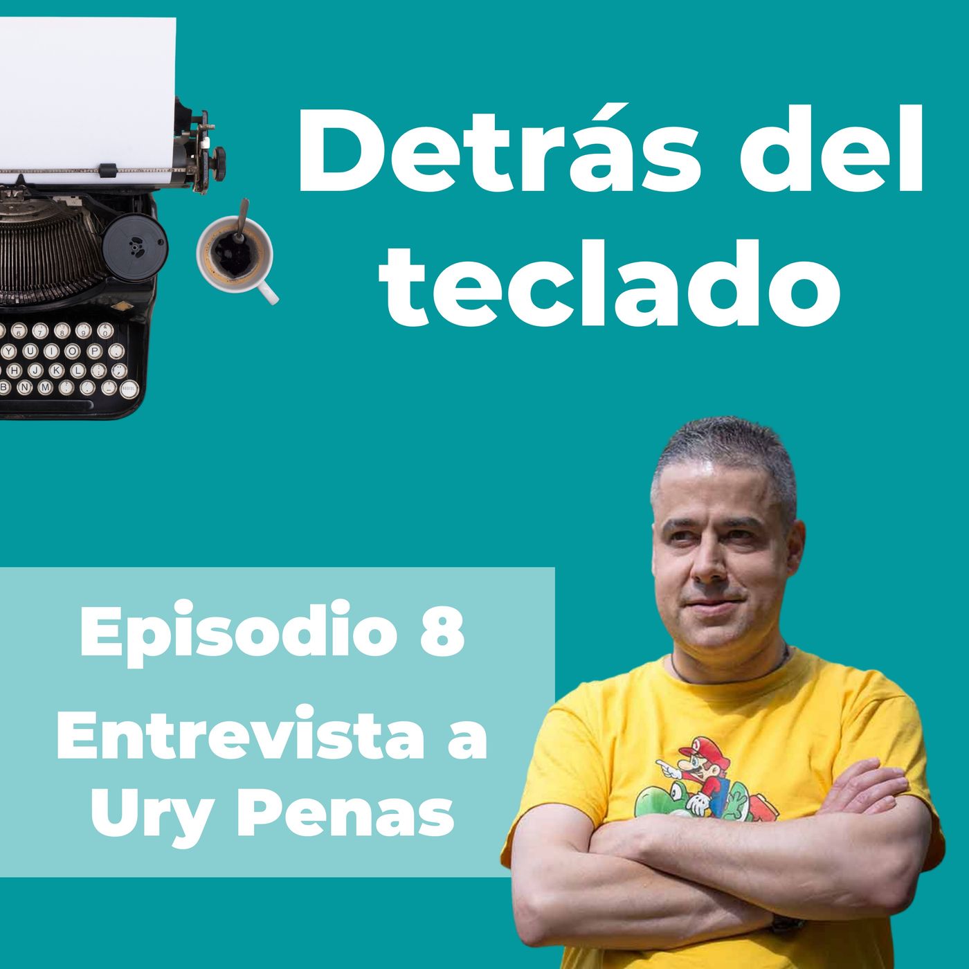 Detrás del teclado