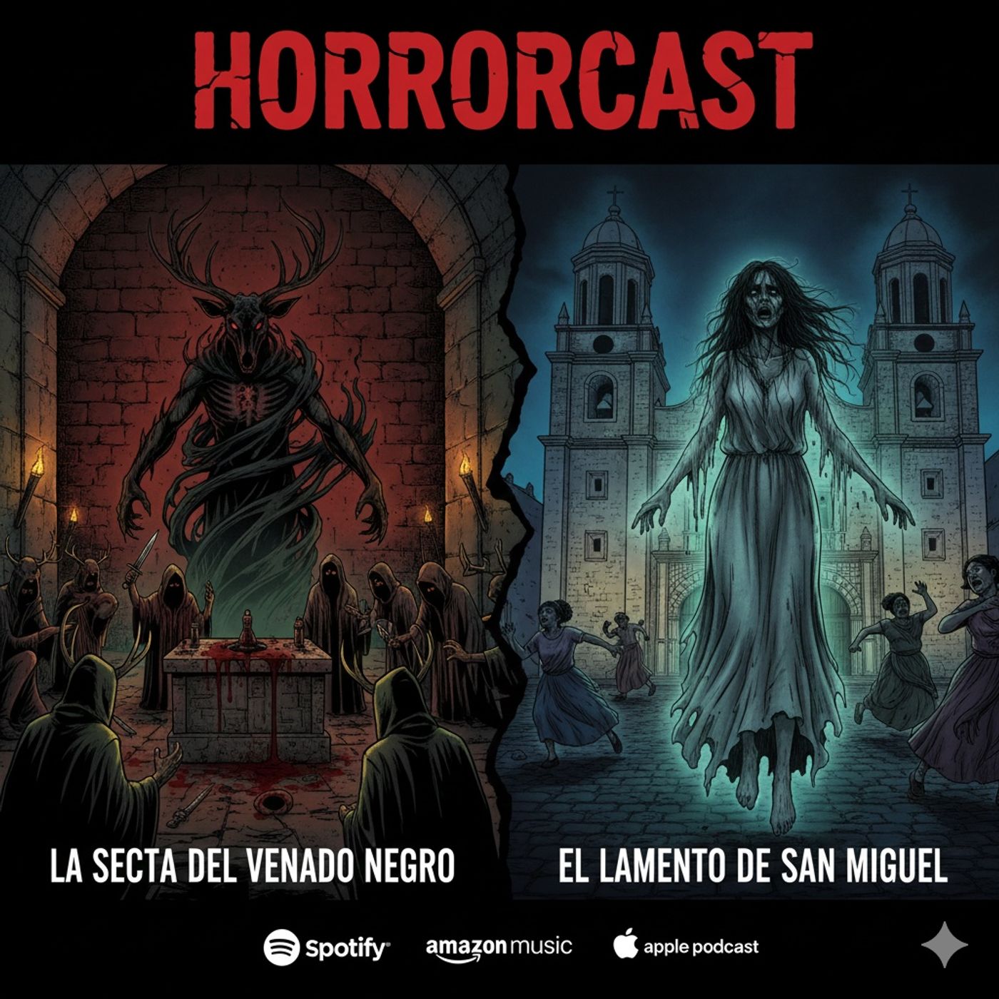 HORRORCAST : El Culto del Venado Negro - La Llorona de San Miguel episode artwork