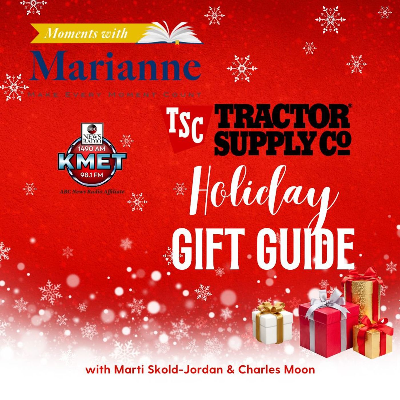 Tractor Supply Holiday Gift Guide with Marti Skold-Jordan & Charles Moon