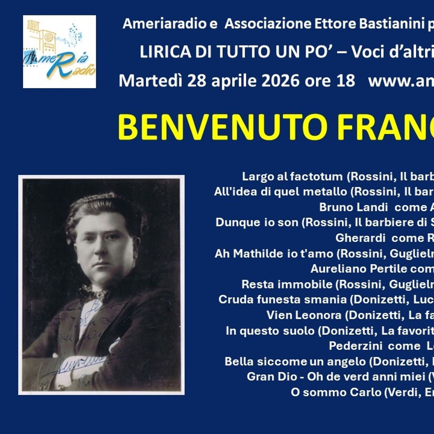 Lirica di tutto un po' - Benvenuto Franci prima puntata episode artwork