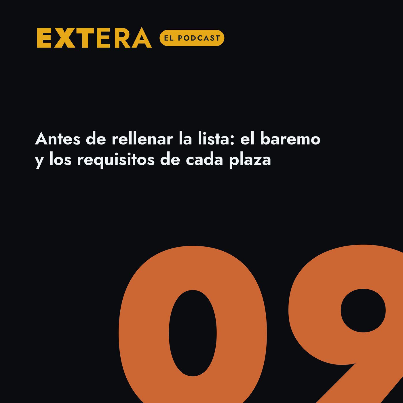 Portada de EXTERA Podcast