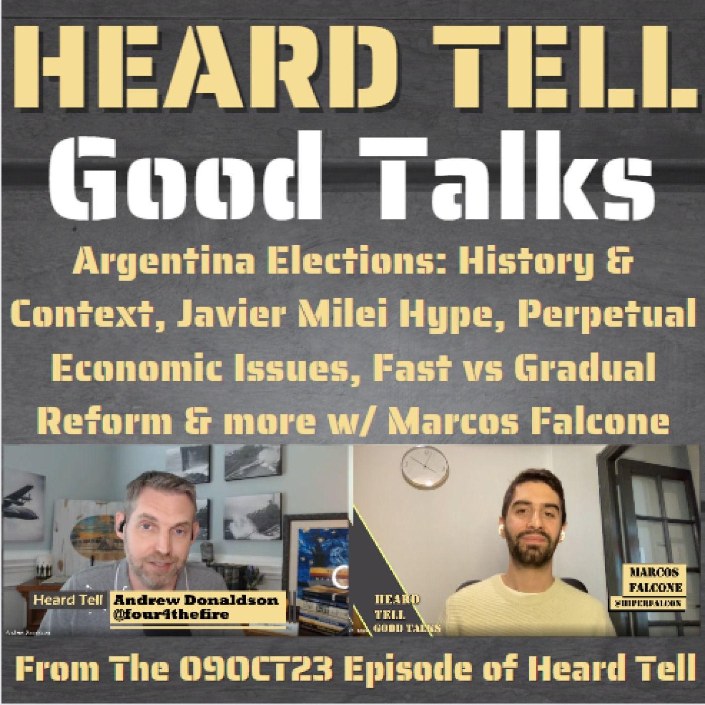 Argentina Elections: History & Context, Javier Milei Hype, Perpetual Issues & more w/ Marcos Falcone