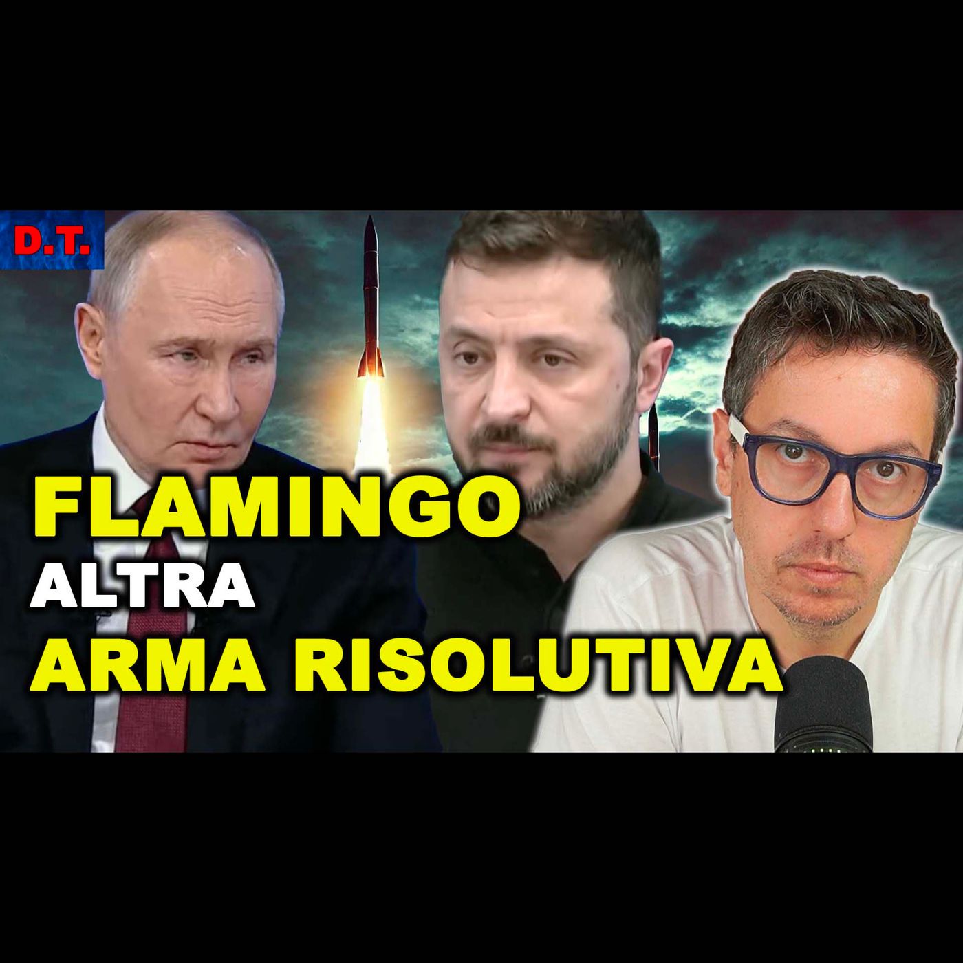 FLAMINGO, NUOVO MISSILE UCRAINO DA 3.000 KM | TRUMP CI MOLLA LA PATATA BOLLENTE