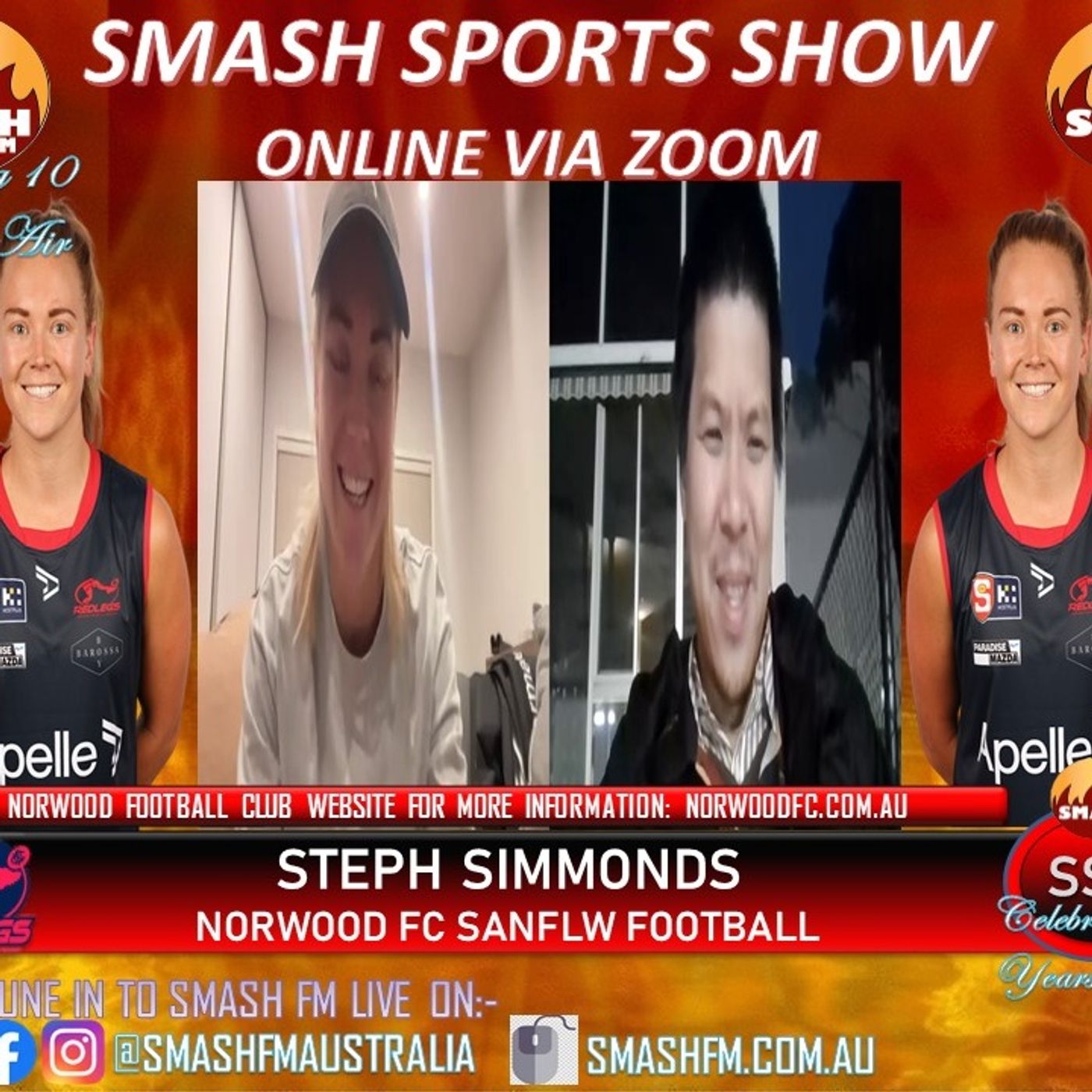 SSS10THYR: Norwood FC SANFL Womens Interviews with Steph Simmonds 290724