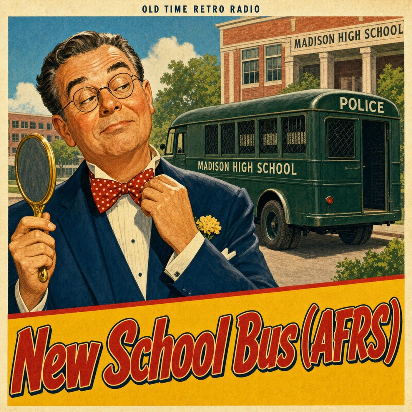 Our Miss Brooks - "New School Bus (AFRS)" (1952) episode artwork