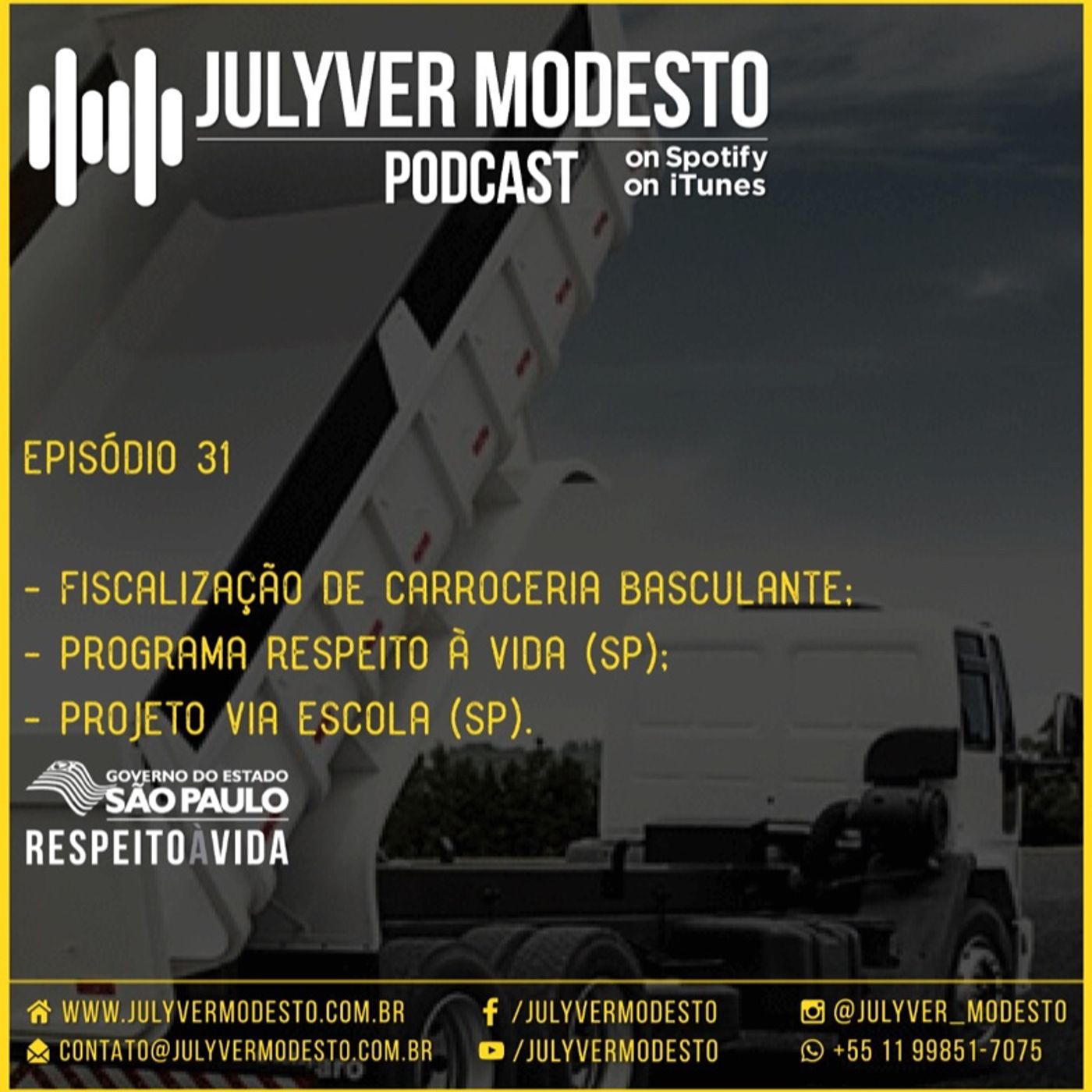 Trânsito, por Julyver Modesto