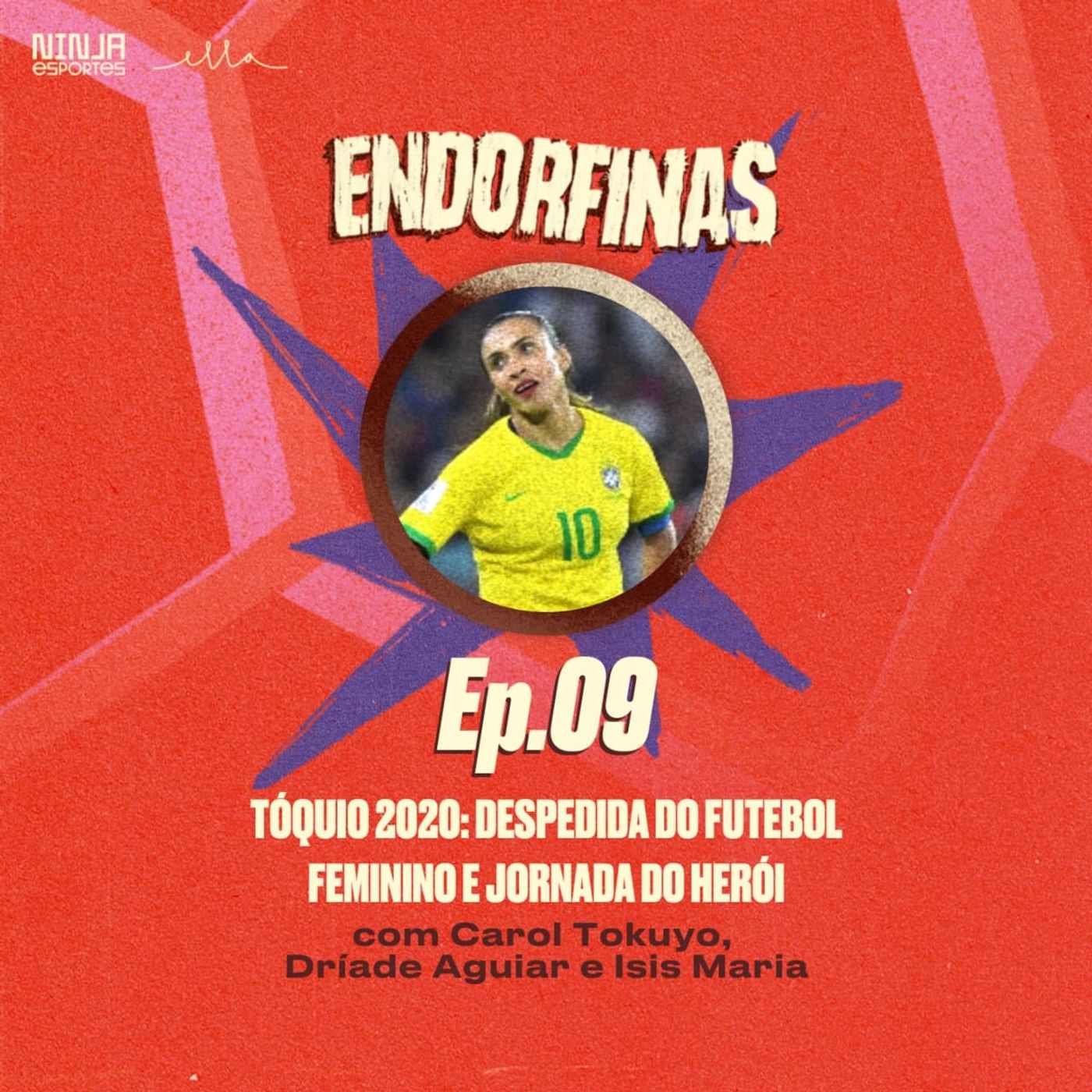 Tóquio 2020: Despedida do futebol feminino e jornada do Herói episode artwork