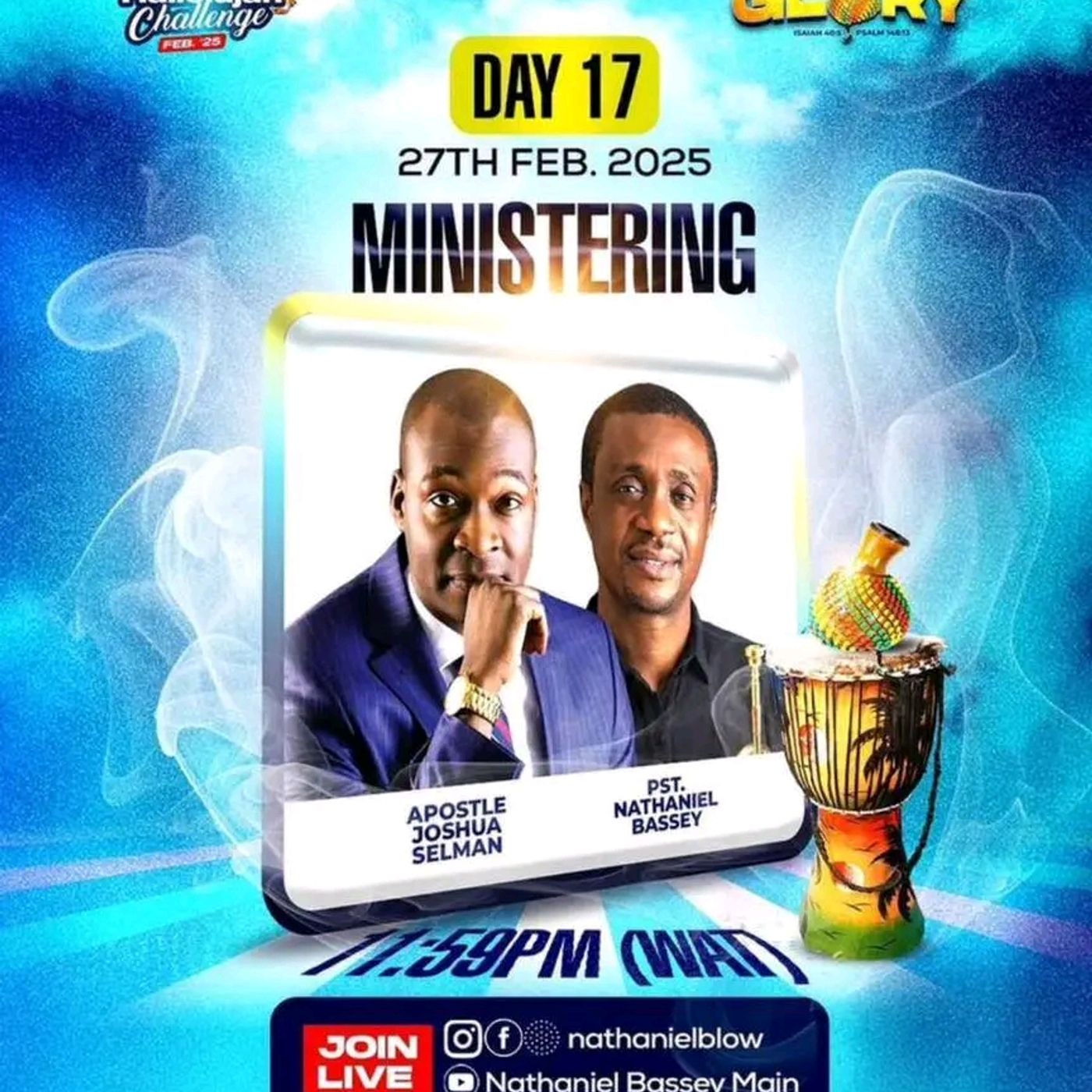 HALLELUJAH CHALLENGE FEB 2025 WITH APOSTLE JOSHUA SELMAN
