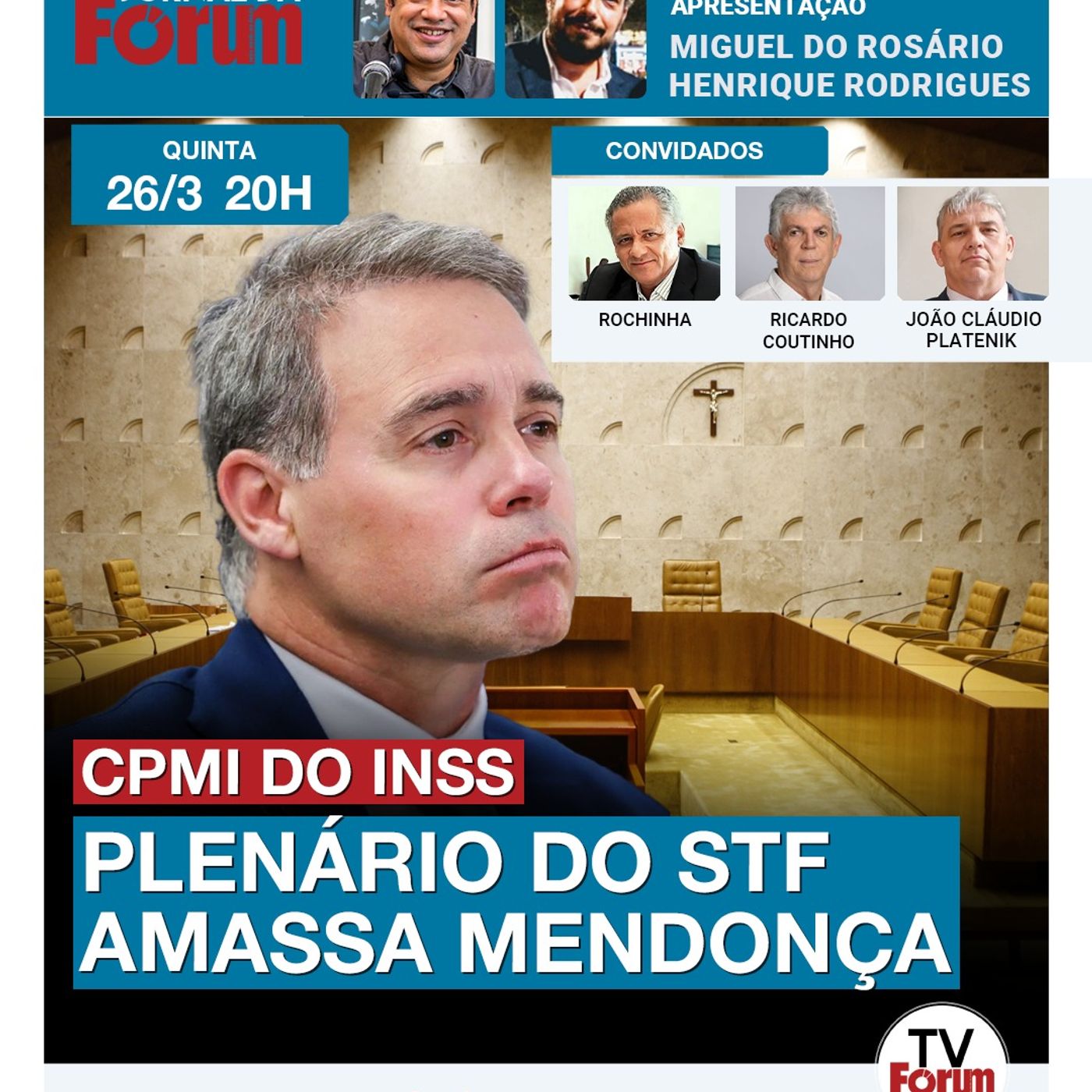 Plenário do STF derruba decisão de Mendonça para prorrogar CPMI do INSS e derrota bolsonaristas episode artwork