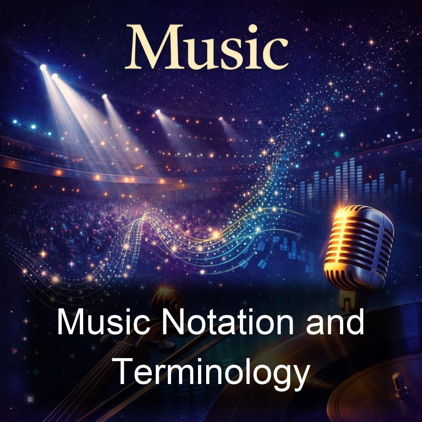 Music Notation and Terminology cover art