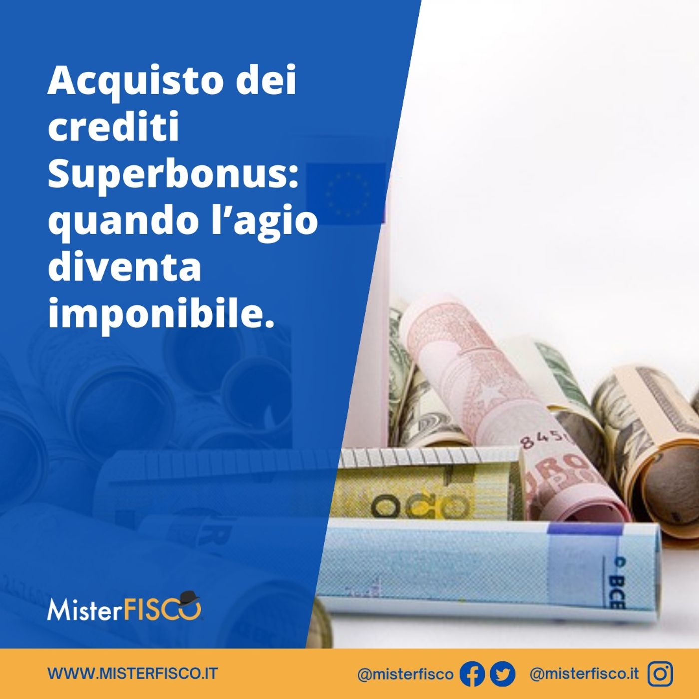 Acquisto dei crediti Superbonus: quando l’agio diventa imponibile episode artwork