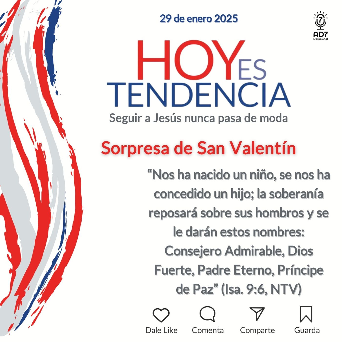 Sorpresa de San Valentín ~ Devocional de Jóvenes ~ 29 de enero 2025