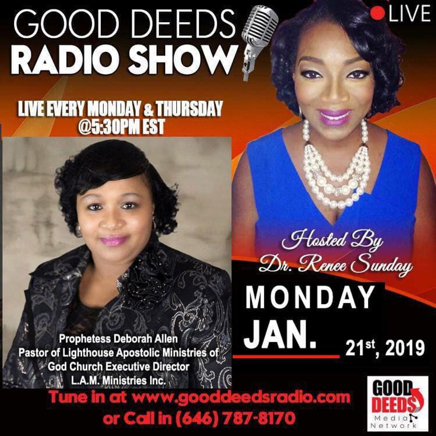 Dr. Renee Sunday\'s show