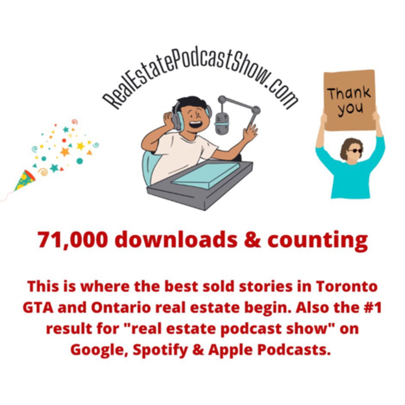 🎁 71,000 podcast downloads Super Vacay giveaway episode artwork