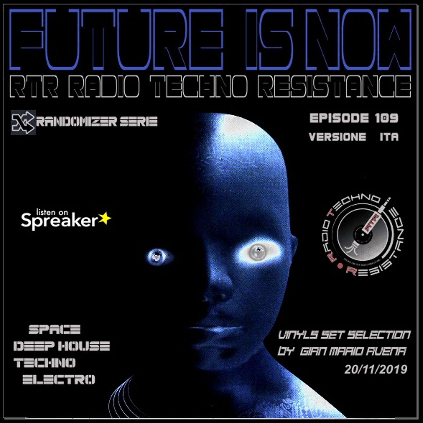 RTR / RADIO-TECHNO-RESISTANCE      100% Techno Electronic Music