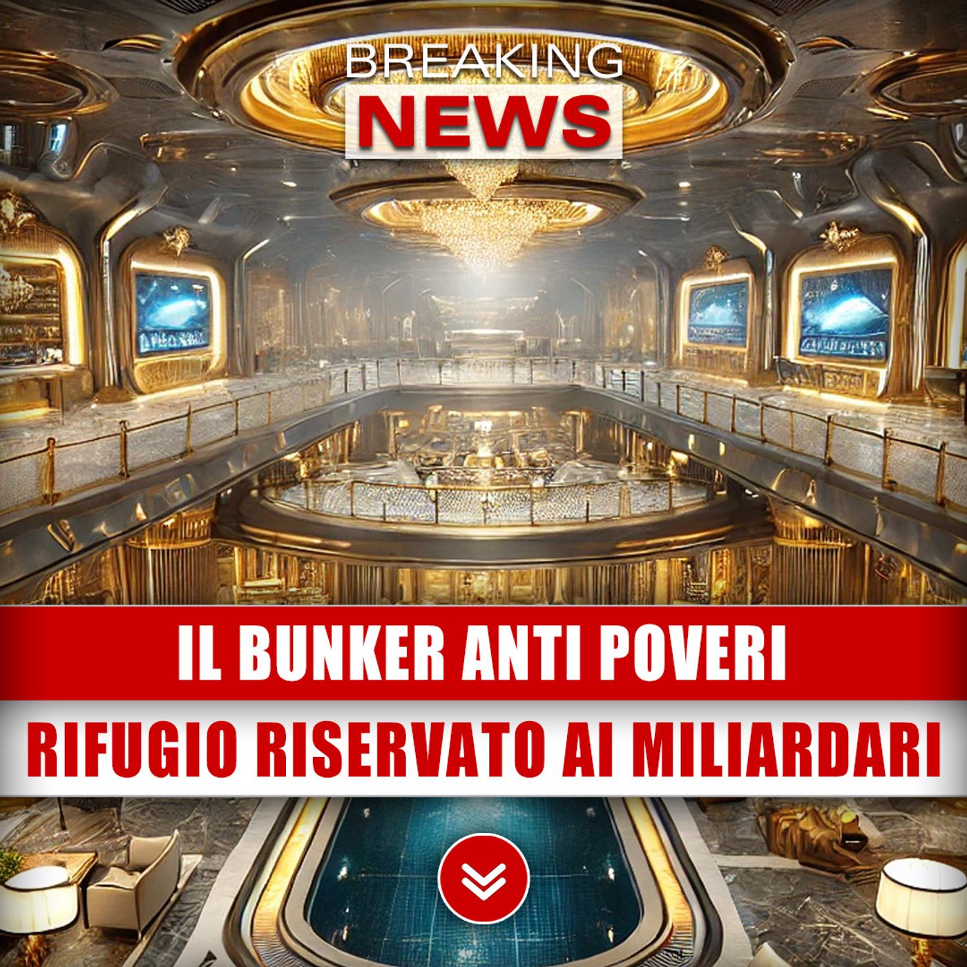Il Bunker Anti Poveri: Il Rifugio Riservato Ai Miliardari! episode artwork