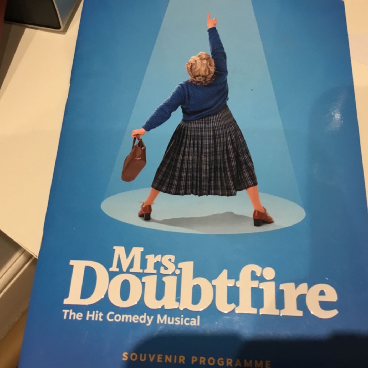 Mrs doubtfire the musical review episode artwork
