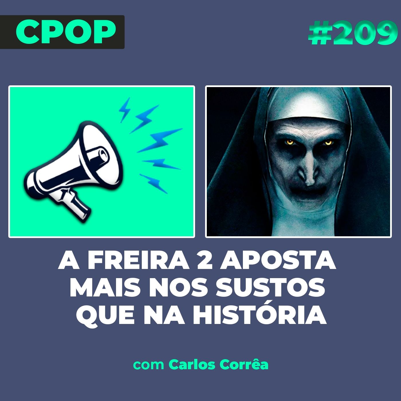 #209 A Freira 2 aposta mais nos sustos que na história episode artwork