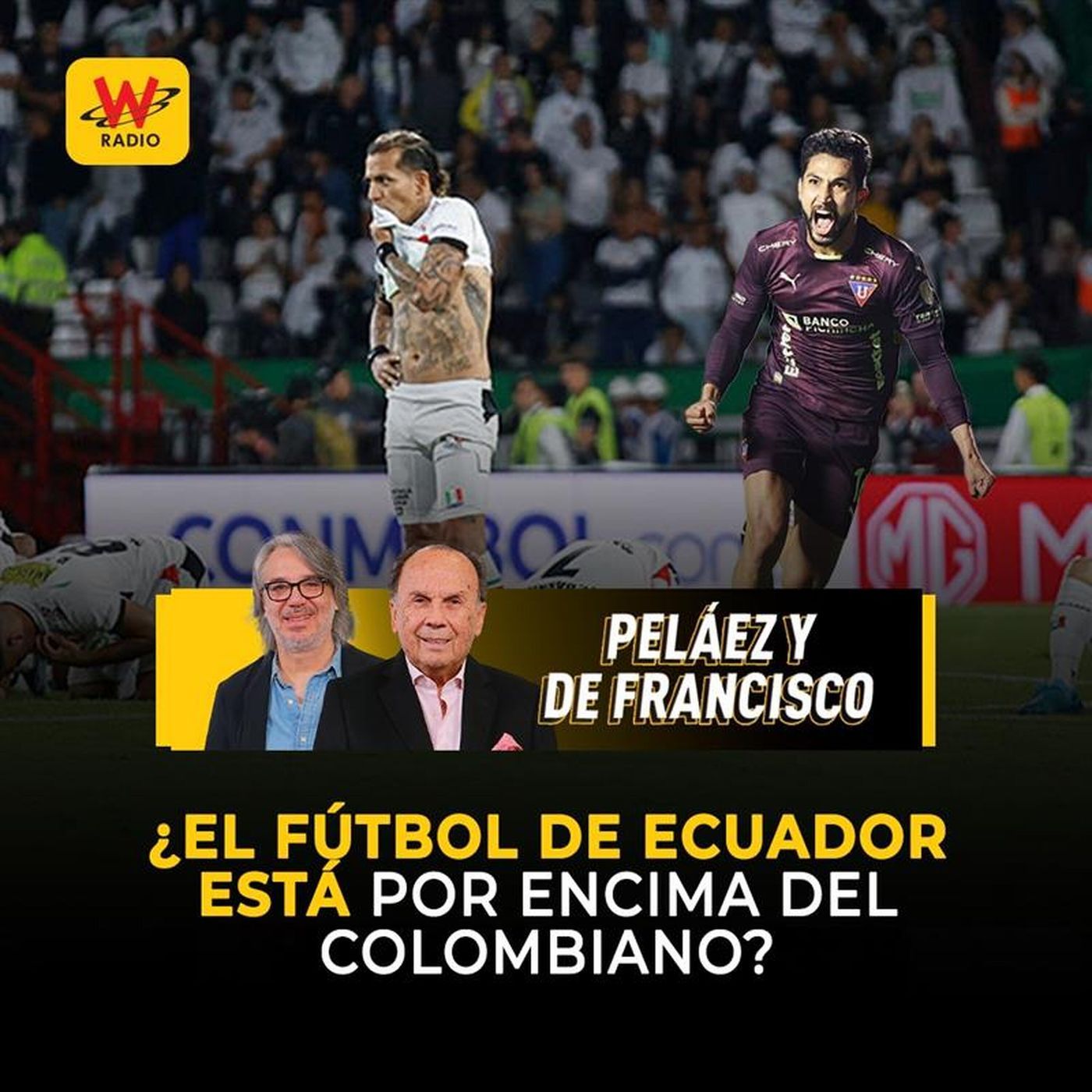 ¿El fútbol de Ecuador está por encima del colombiano?