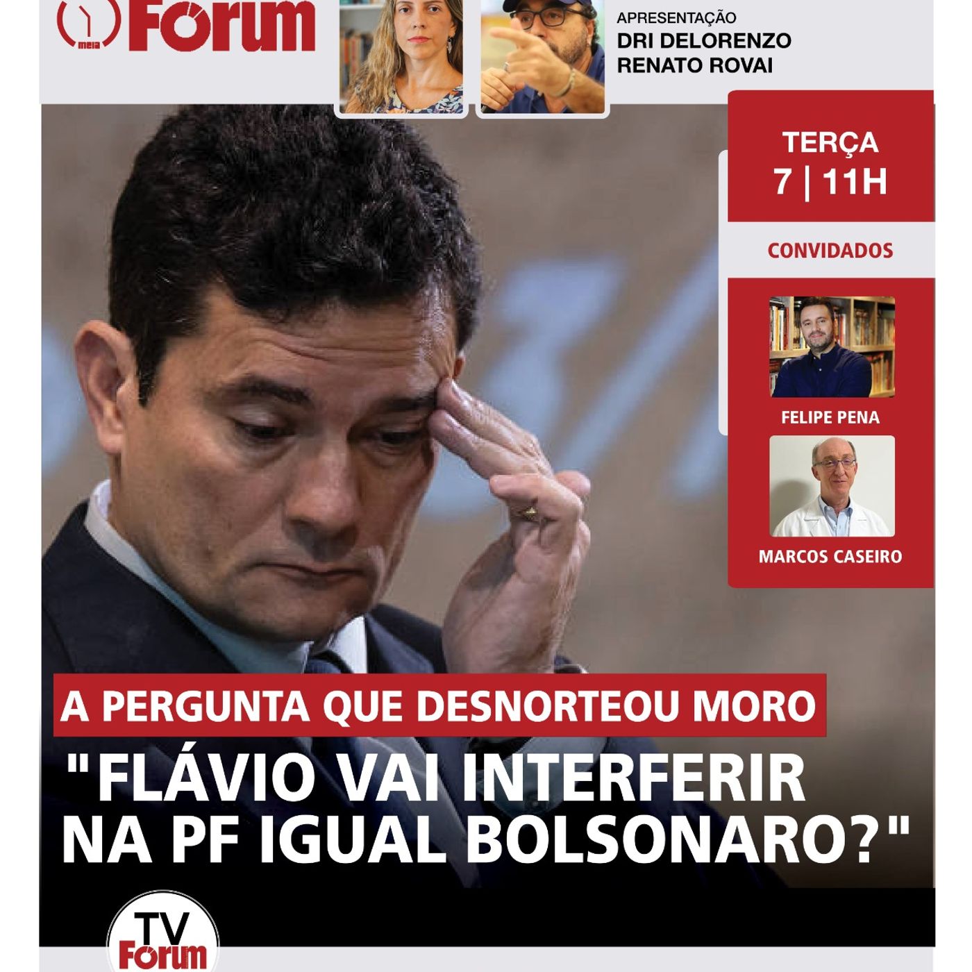 Moro se irrita | PF e Flávio Bolsonaro | Lula e o plano para conter preço dos combustíveis | 7.4.26 episode artwork