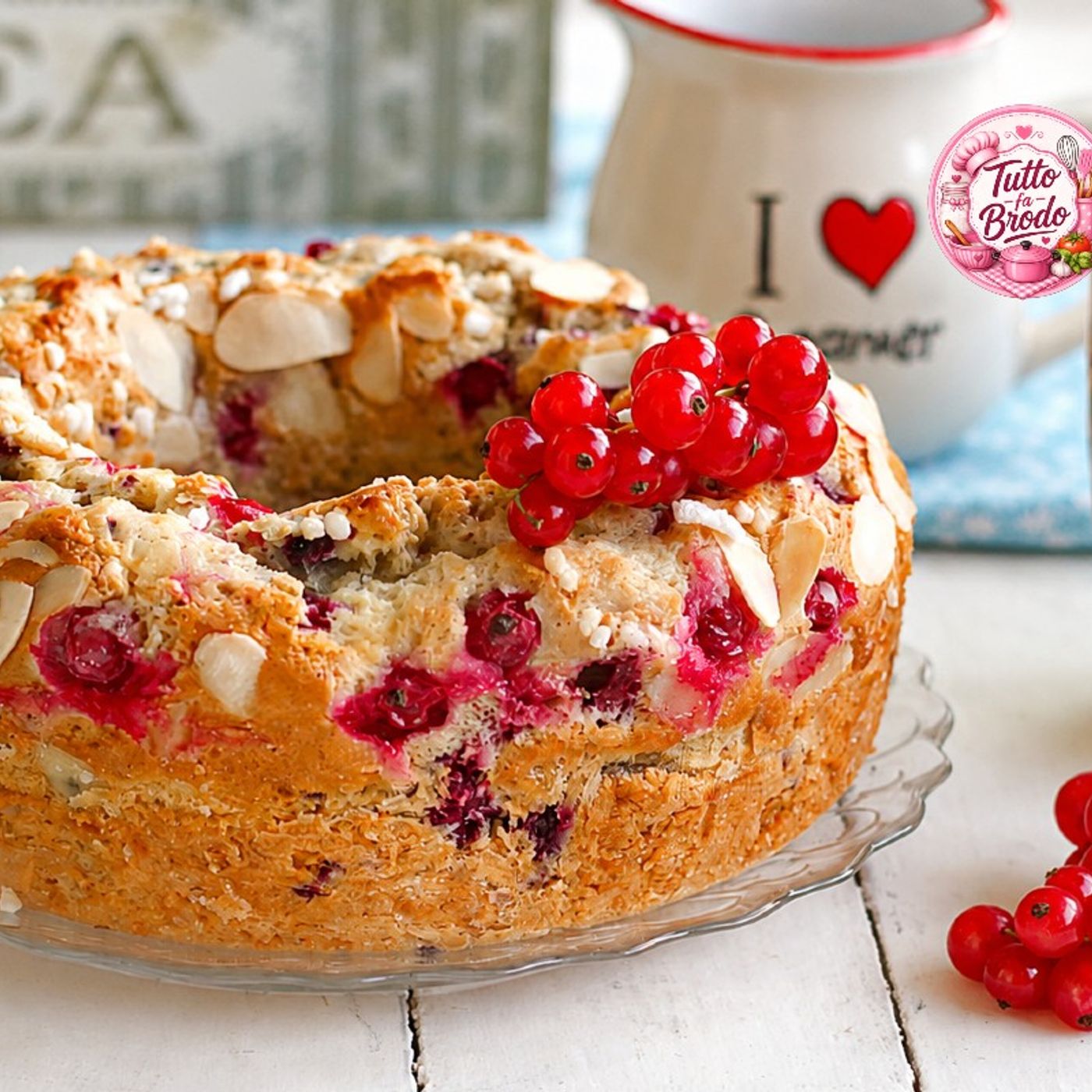 Ciambella ai Frutti Rossi e Mandorle "con 1 uovo soltanto" episode artwork