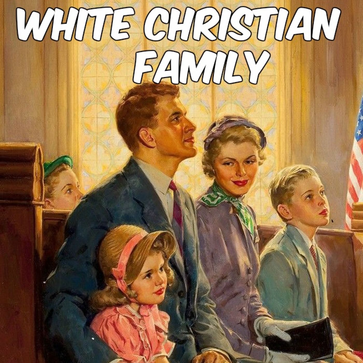 White Christian Family