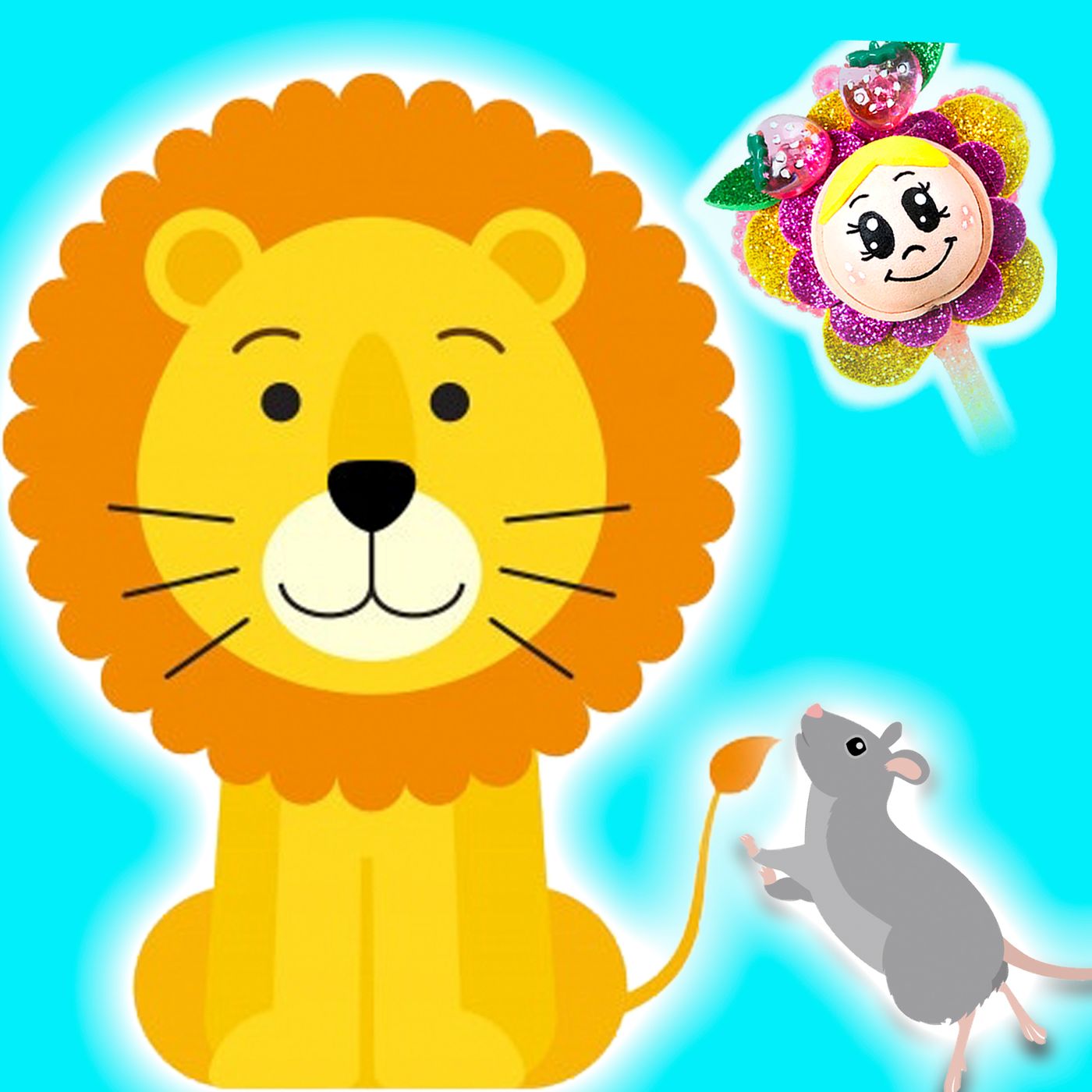 6. El león y el ratón. Cuento para niños, una fábula infantil para aprender que todos somos importantes episode artwork